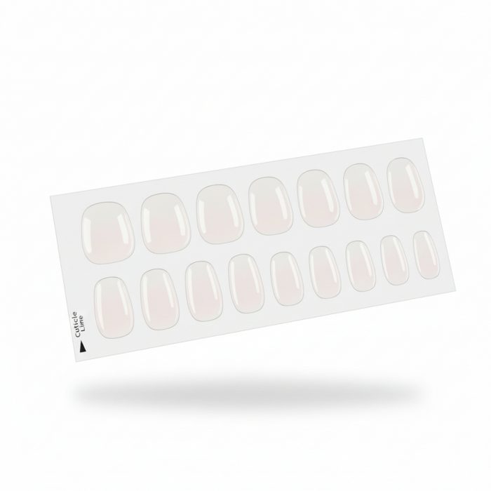 miến dán móng làm dày móng bằng đèn uv